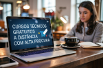 Foto: Cursos técnicos gratuitos a distância com alta procura: 6 opções com inscrições abertas e foco em empregabilidade